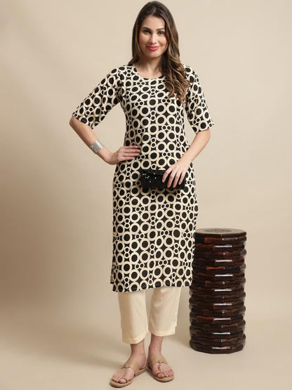 Pinkmint Women's Cotton Regular Kurti