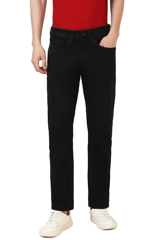 Allen Solly Men Regular Fit Solid Casual Jeans