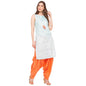 Aurelia Womens Tie Up Neck Printed Kurta