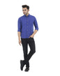 Pepe Jeans MenS Solid Regular Shirt (Pm306852_Blue M)