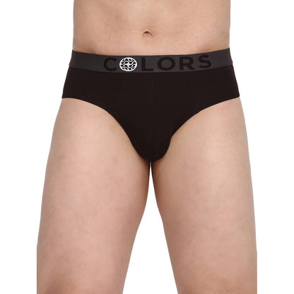 Rupa Modern Regular Solid Frontline Colors Mens Mini Briefs | Soft-Touch Cotton Stretch | Snug Fit | Breathable Fabric | Pack o