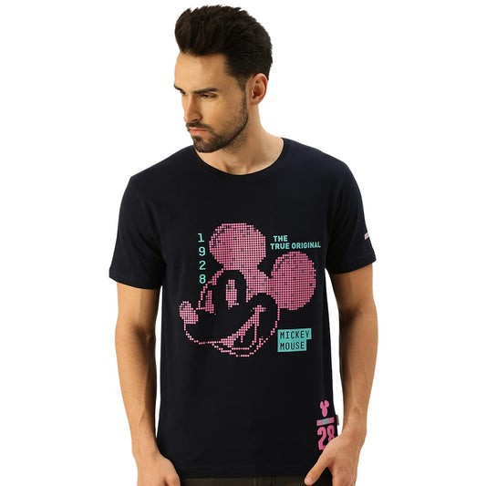 Veirdo Disney Mickey Forever Official Disney Printed Short Sleeve Regular Fit T-Shirt in Colours/Boys