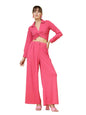 Oomph! WomenS Stretchable Lycra Top And Trouser Pant Set |Two Piece Co-Ord Set | Wester Wear Regular Fit | Stylish Multipurpose