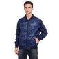 Pepe Nylon Zipper Closure Regular Fit Mens Casual Jacket (A21Dawnlsipblu003, Blue, Large)