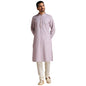 Manyavar Kurta Set For Men, Full Sleeves Mandarin Collar Ethnic MenS Kurta Set For Engagement, Wedding, Party Blended Cotton Pr