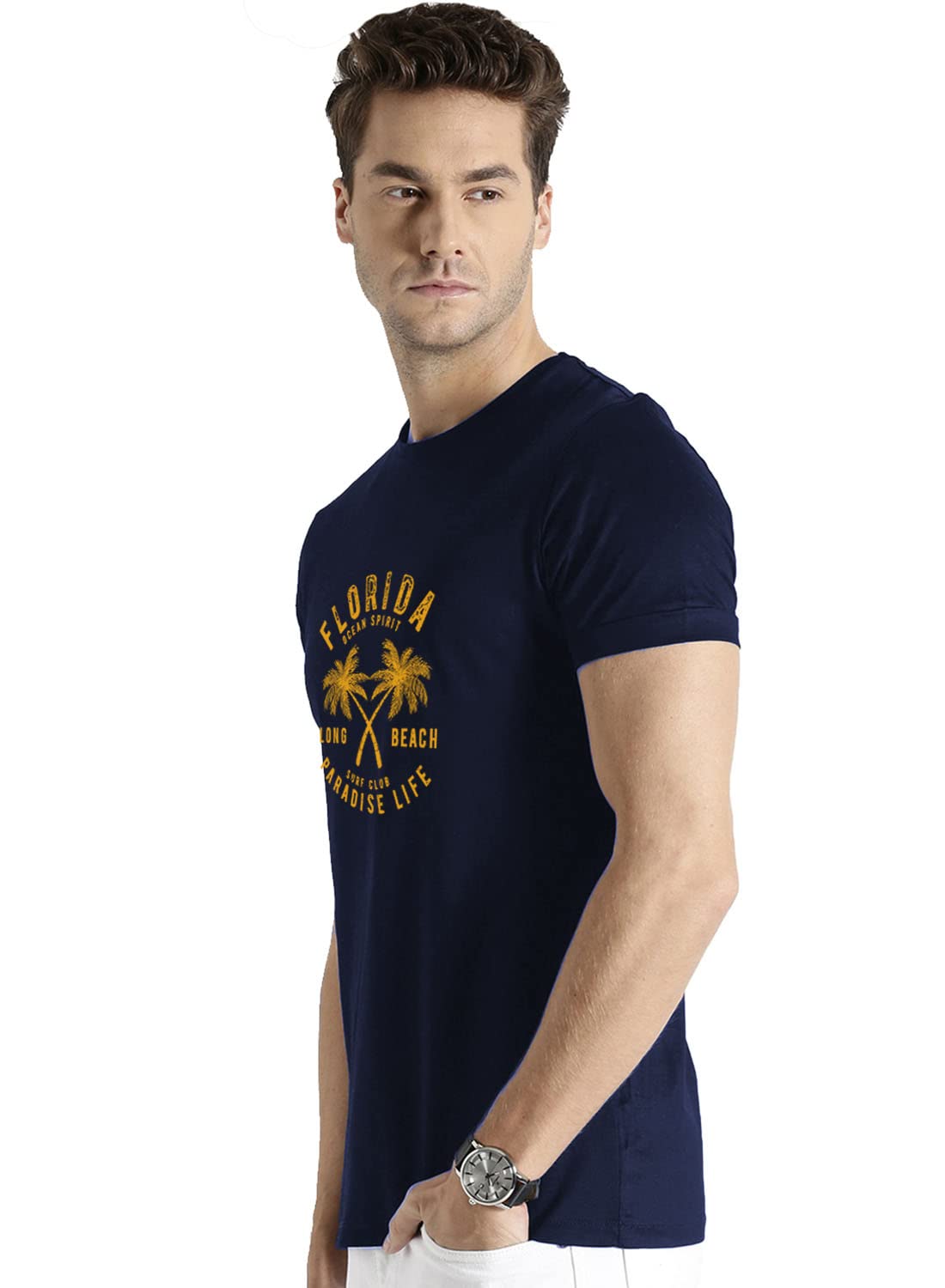 ADRO Florida Paradise Life Mens Printed T-Shirt