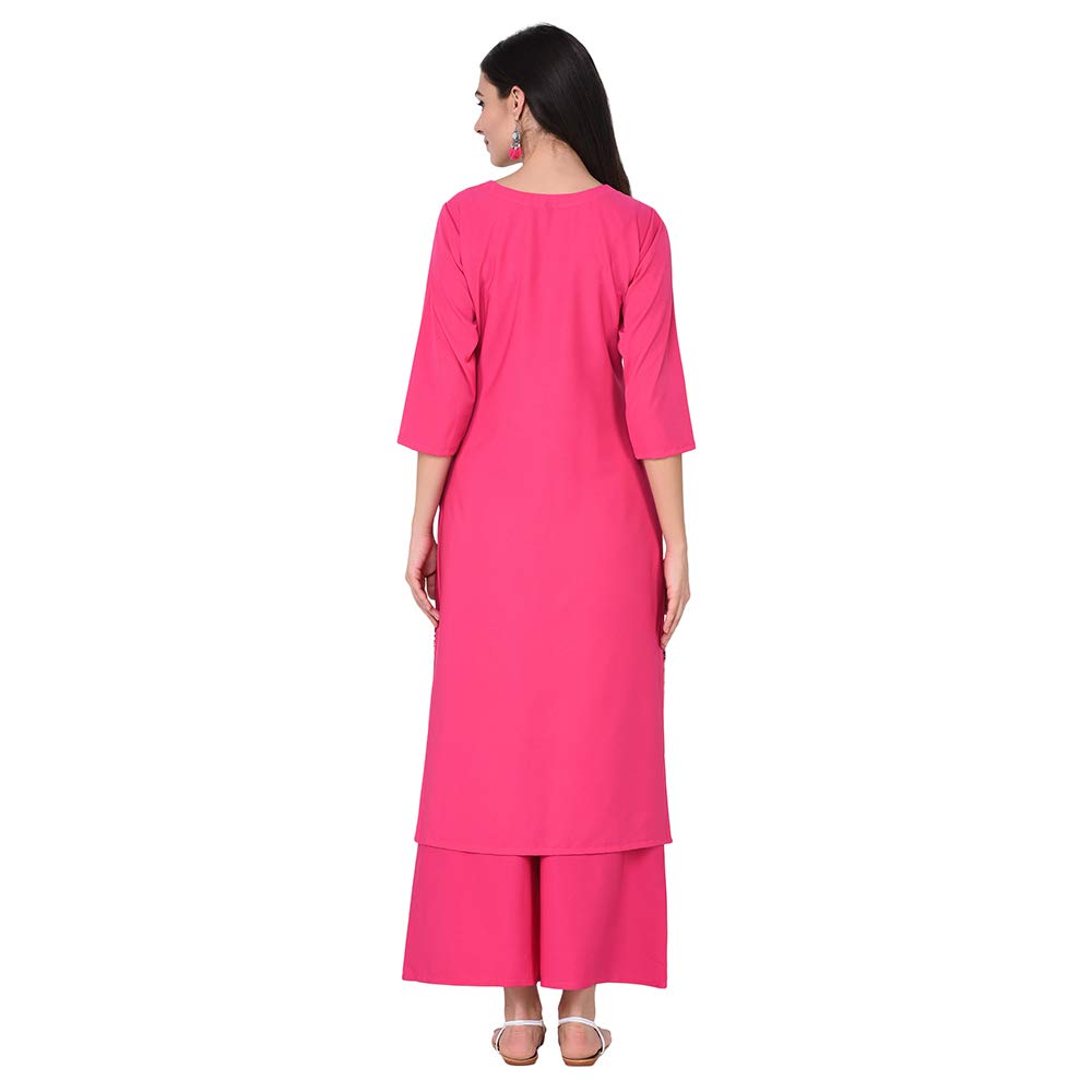 ZIYAA Women's Crepe Kurta