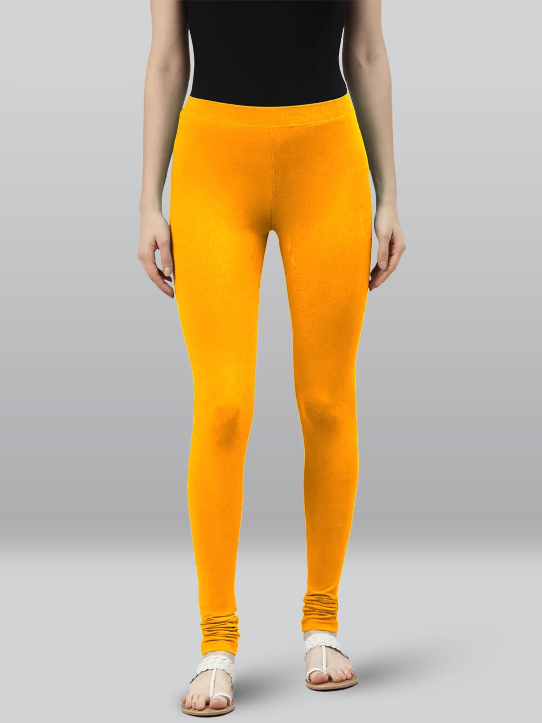 Lyra Premium Viscose Full Length Churidar Leggings For Women