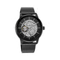 Titan Skeletal Automatic Watch For Men, Black, Modern