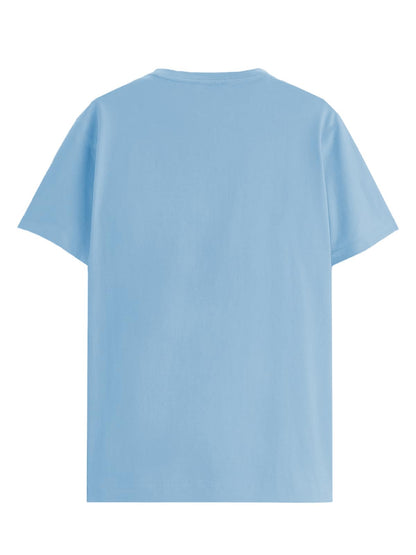 ADRO Mens V Neck T-Shirt|100% Combed Cotton T-Shirt|V-Neck Half Sleeve T-Shirt|VN24-M-PLN-SK