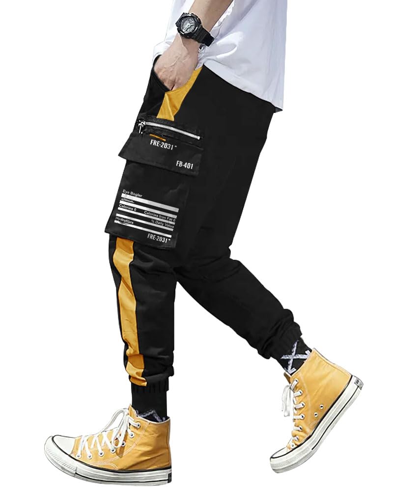 Noble Monk Track Pant For Men | Stylish Track Pants | Cargo Pockets | JoggerS For Men