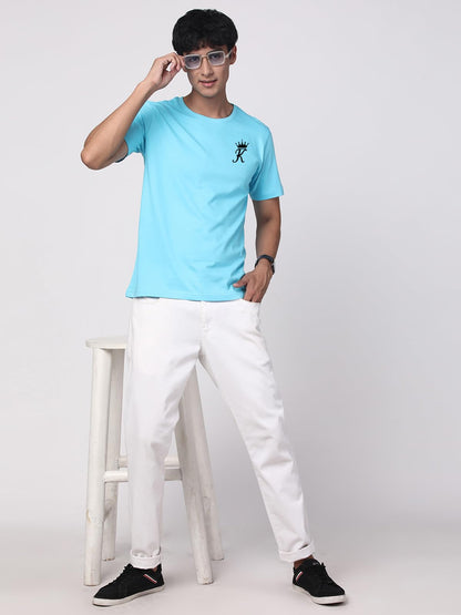 ADRO T-Shirts for MenChest Printed T-Shirt for MenCotton Tshirt for Men|RN24-STICK-KK-MI