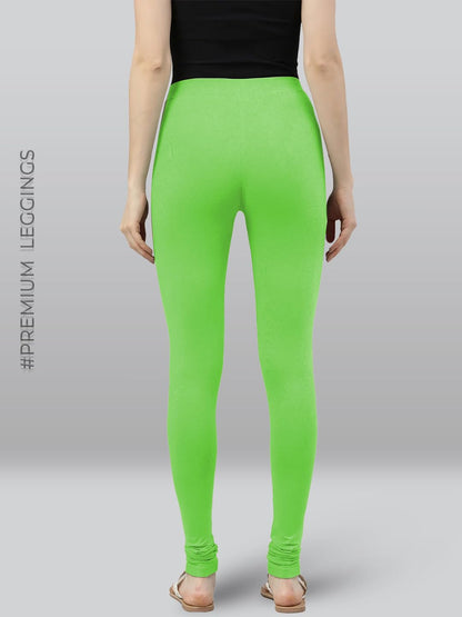 Lyra Premium Viscose Full Length Churidar Leggings For Women