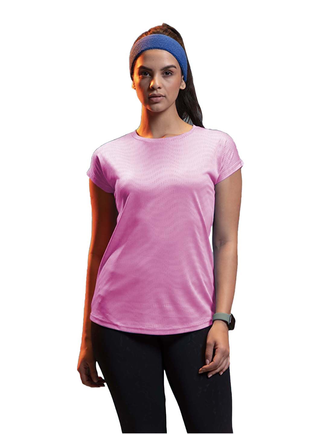 Lyra WomenS Rapid Dry Short Sleeve Breathable And Flexible Fit Active Top