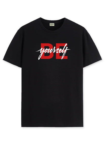 ADRO Tshirt for Men | Printed T Shirt for Men | 100% Cotton T-Shirt |Printed T Shirt | T-Shirts | RN24-BYO-BE