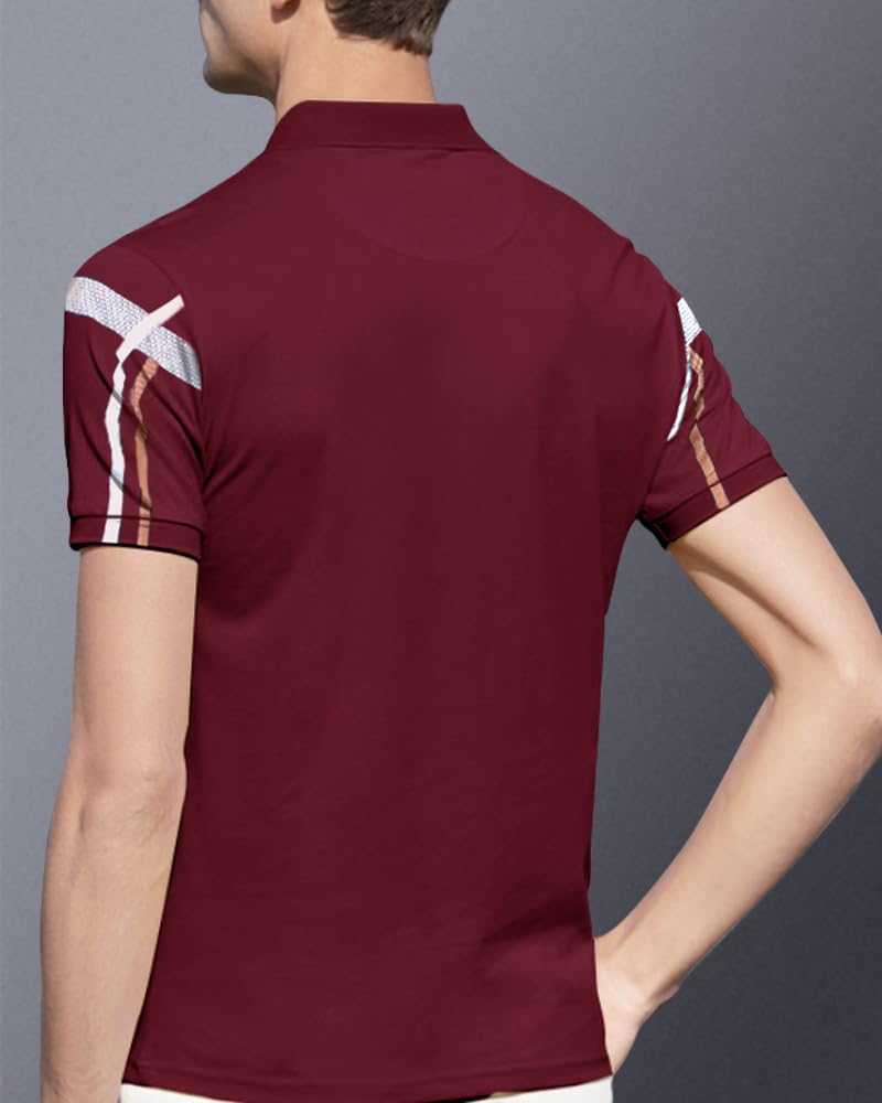 Nobel Monk MenS (Combo Pack Of 2) -Regular Fit Polo T Shirt |Half Sleeves |Collar Tshirts |Casual Tshirt