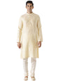 Kisah MenS Indian Ethnic Wear Kurta For Wedding & Festivals | Off White