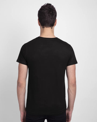 Bewakoof Mens Iron Man 100% Cotton T-Shirt - Regular Fit, Round Neck, Half Sleeves