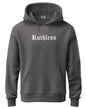 ADRO Mens Cotton Neck Hooded Sweatshirt (H24-RUTH-SG_Steel Grey