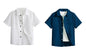 TAGAS Toddler Boys Striped Short Sleeve Casual Vacation Shirt