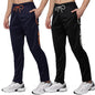 Pinkmint Mens Combo Casual Trousers l Stylish Side Pocket with Zip l Lightweight & Comfortable Troser Pant for Summer (Pack of
