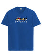 ADRO T Shirts for Boys & Girls | Friends Printed T-Shirt | Ages 3-14 | 100% Cotton Round Neck Tshirt for Boys |KRN-L2-FRIEND-RB-