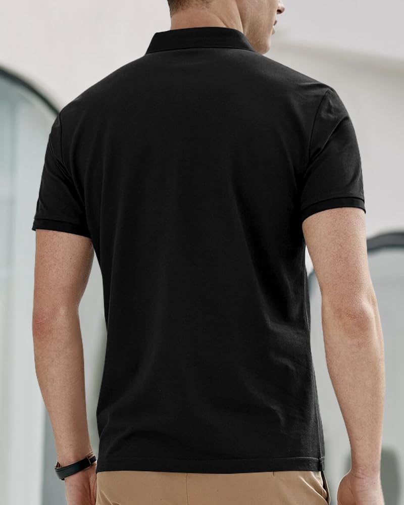 Noble Monk MenS Regular Fit Polo T Shirt |Half Sleeves |Collar Tshirts | Casual T-Shirt For Men