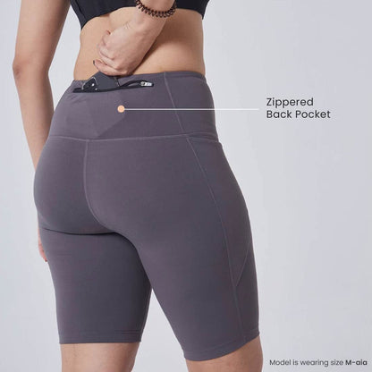 BlissClub Women The Ultimate Cycling Shorts| Cycling Shorts for Women| High-Waist| 3 Pockets| Squat-Proof | Cloudsoft Fabrics |