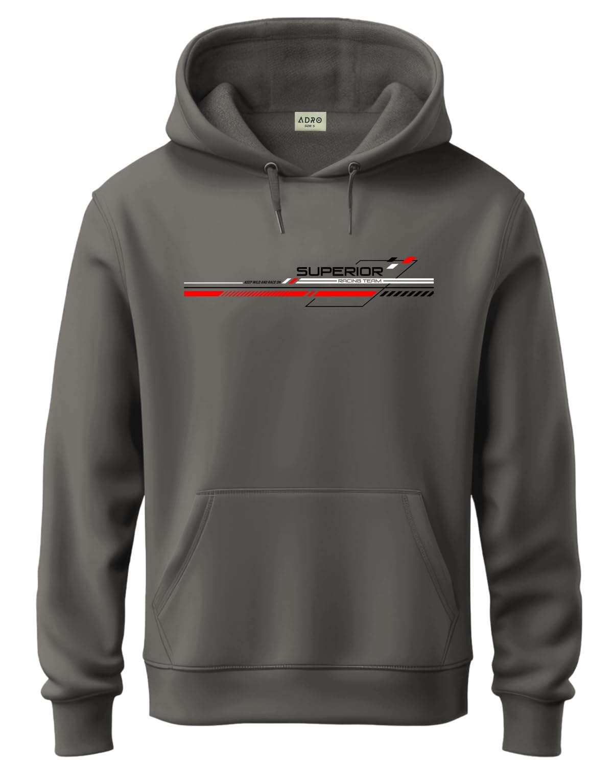 ADRO Hoodies for Men, 320 GSM Soft Cotton Hoodie Fabric, Long Lasting Printed Hoodie for Winter | Mens Hoodies | Sweatshirt for
