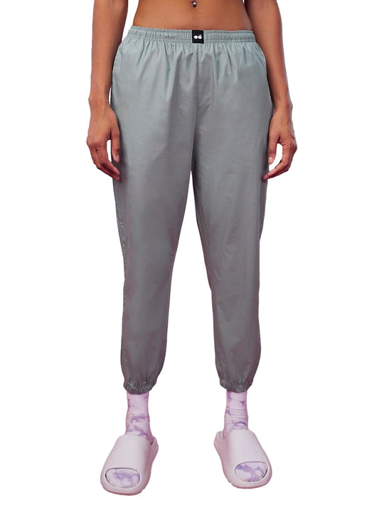 Bewakoof WomenS Solid Regular Fit Plus Size Pyjama_581552_Green_Xl