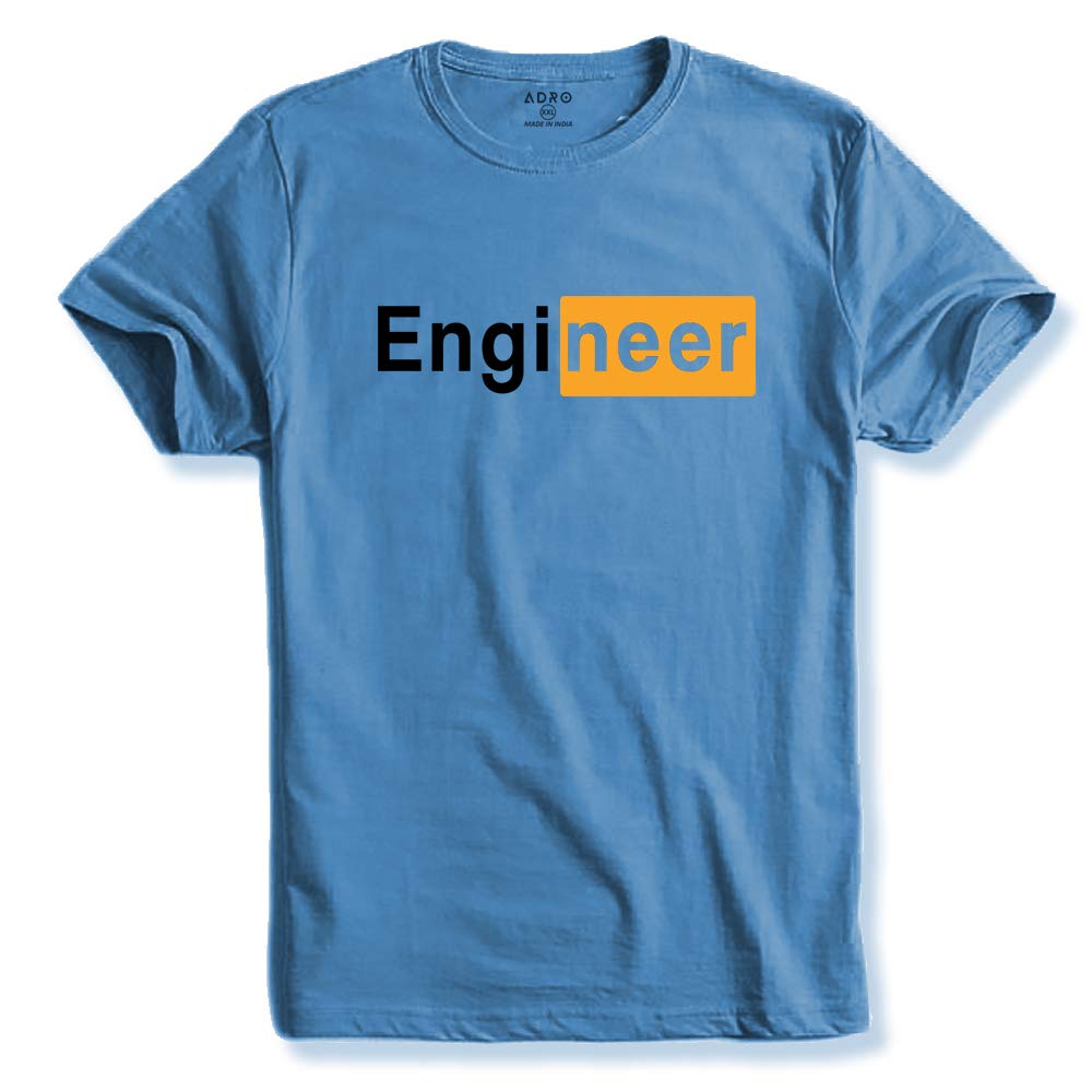 ADRO Engineer Mens Cotton Printed T-Shirt (R21-M-EGN)