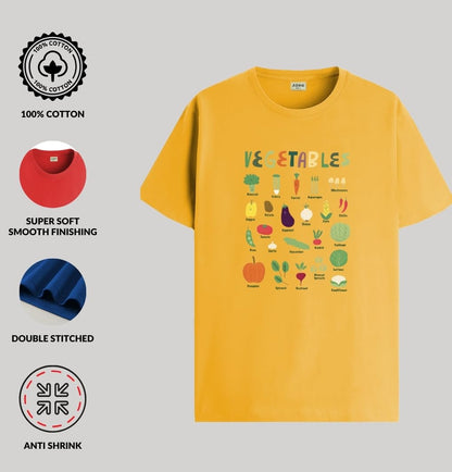 ADRO T Shirts for Boys & Girls || Creative Learning Design Printed T-Shirt || Ages 3-14 || 100% Cotton Round Neck Tshirt for Kid