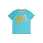 Pepe Jeans BoyS Print Regular Fit T-Shirt (Pb503887_French Blue