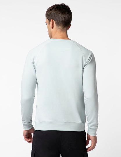 FYLTR Mens Casual Raglan Sleeve Sweatshirt with Pocket Detail - Full Sleeve | Rib Hem & Cuff | Casual Winterwear for Men