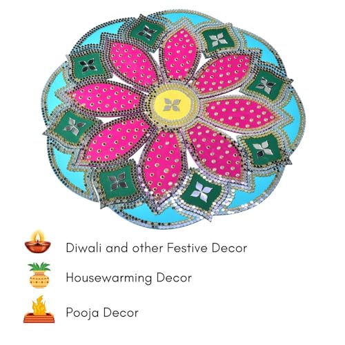 One Minute Rangoli - Pink 12