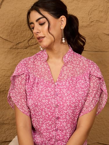 Rare Womens Floral Regular Fit Shirt (EP7554G