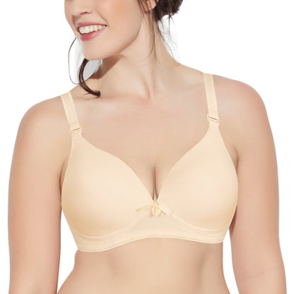 Enamor F065 Invisible Neckline T-Shirt Bra -Padded, Wirefree & High Coverage