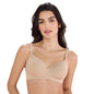 Nykd (Nyb198 Cotton Lightly Padded & Non Wired T-Shirt Bra For Women | Medium Coverage Bra With Soft Detachable Straps | Ideal F