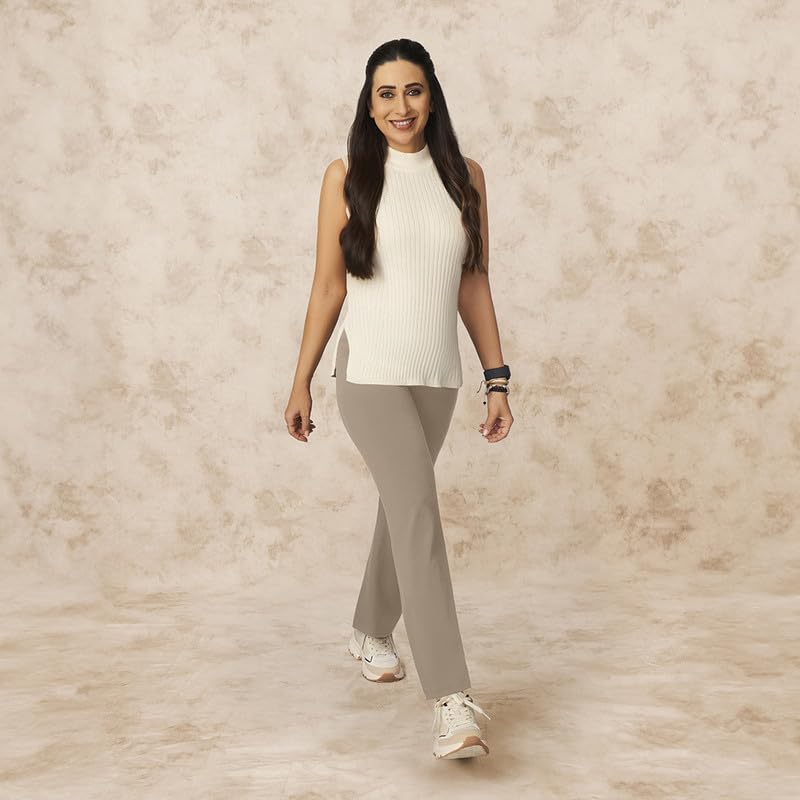 BlissClub Ultimate Straight Pants - Lite, Straight Silhouette, Stretchy, Comfortable, Back Pocket,Tall Variant Above 55