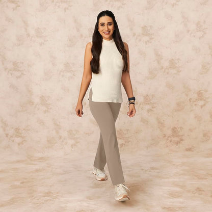 BlissClub Ultimate Straight Pants - Lite, Straight Silhouette, Stretchy, Comfortable, Back Pocket,Tall Variant Above 55