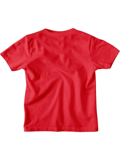Bon Organik Boys Regular Fit T-Shirt (BON12191_Red