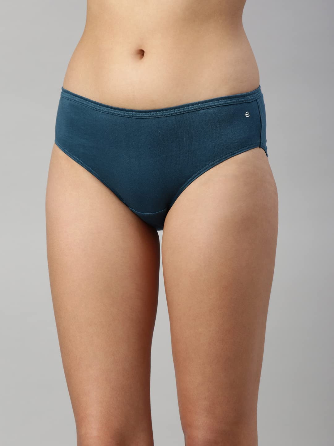 Enamor CH03 cotton hipster panties for women pack of 3, full coverage, grip fit with antimicrobial & stain release technology |