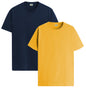 ADRO T Shirts Pack of 2 Mens Tshirts Cotton T Shirts for Men Tshirt T-Shirts Combo T Shirts Tshirts for Men Plain Solid Tshirts