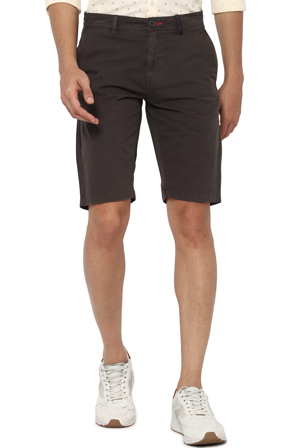 Allen Solly Men Slim Fit Solid Casual Shorts