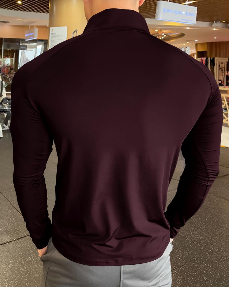 Noble Monk MenS Active Wear Regular Fit T Shirt |Full Sleeves |Casual T-Shirt For Men