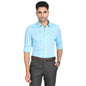 Turtle Men Pure Linen Slim Fit Pink Plains Formal Shirt