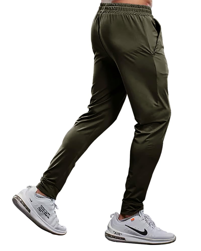 Eyebogler Mens Regular Fit Track Pant Green