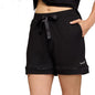 Nykd (Nys912 Soft Cotton Modal Shorts For Women | Relaxed Fit With Non Slip Elasticated Waistband, Adjustable Drawcord & 2 Side