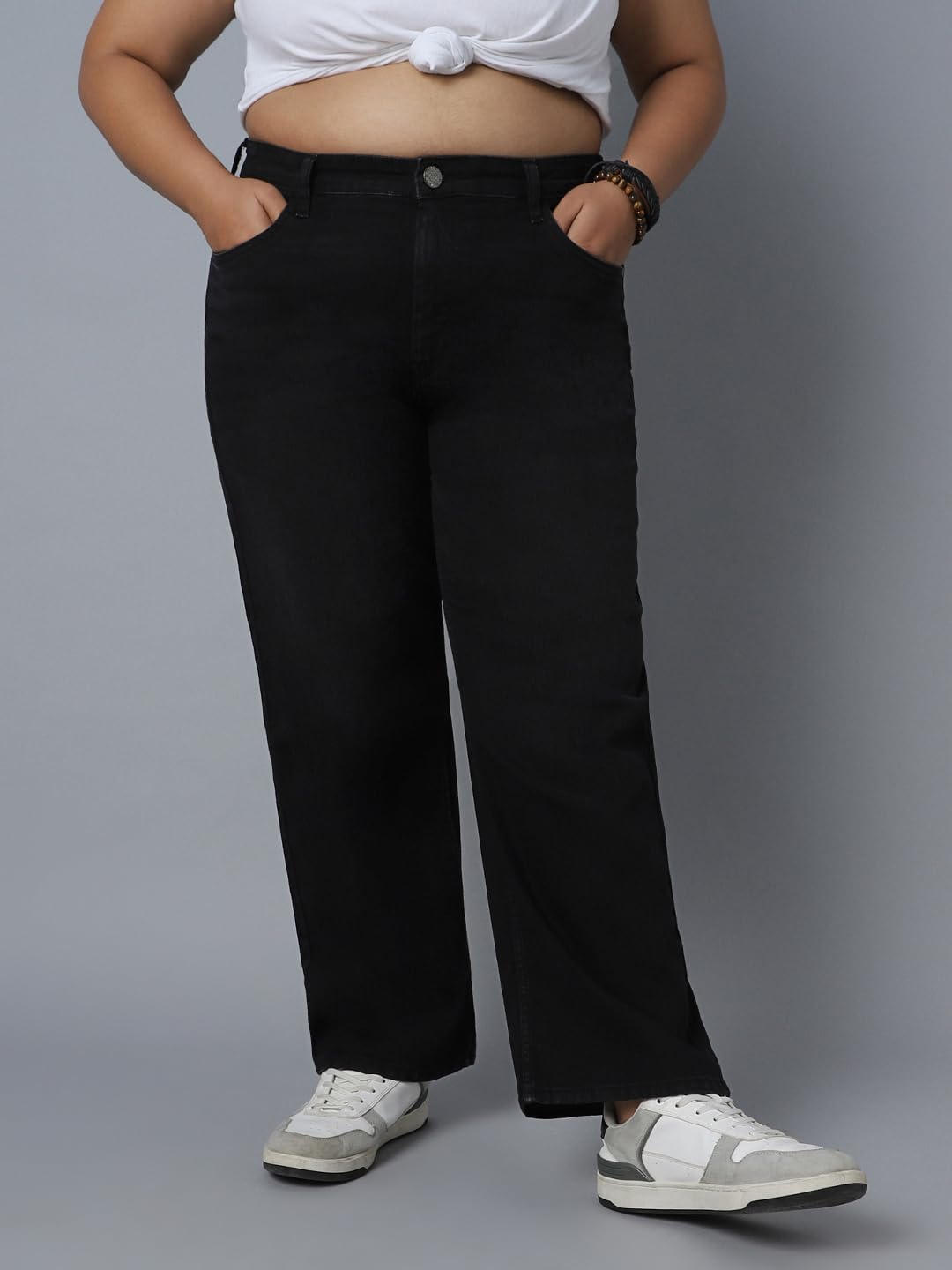 High Star WomenS Classic Jeans (Hswpjnw23102_Bk2_Black4