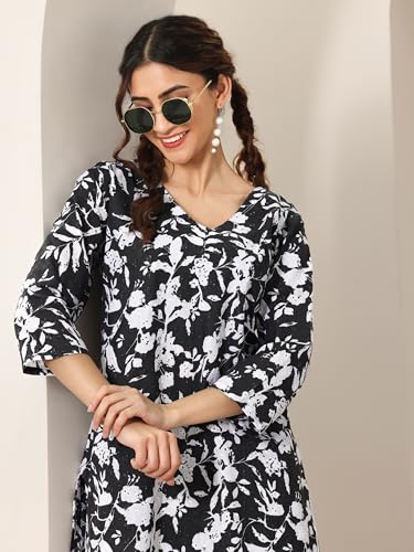 Libas Womens Printed Cotton Co-Ord Set For Women